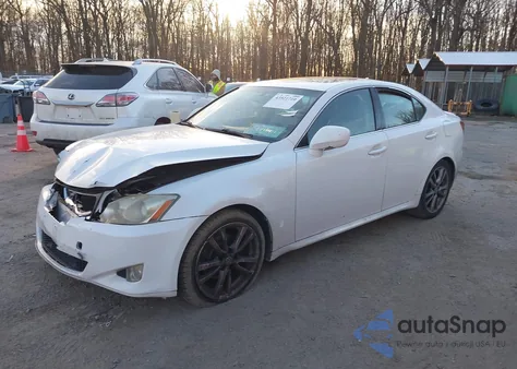 2007 Lexus Is z USA, uszkodzony, nr VIN JTHBK262582071426
